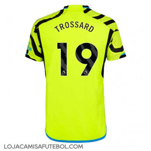 Camisa de Futebol Arsenal Leandro Trossard #19 Equipamento Secundário 2023-24 Manga Curta